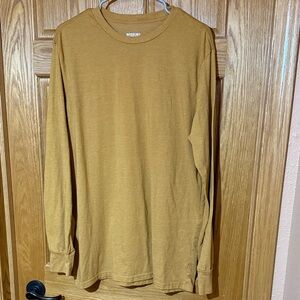 Mossimo Supply Co. Men's Tan Long Sleeve Shirt